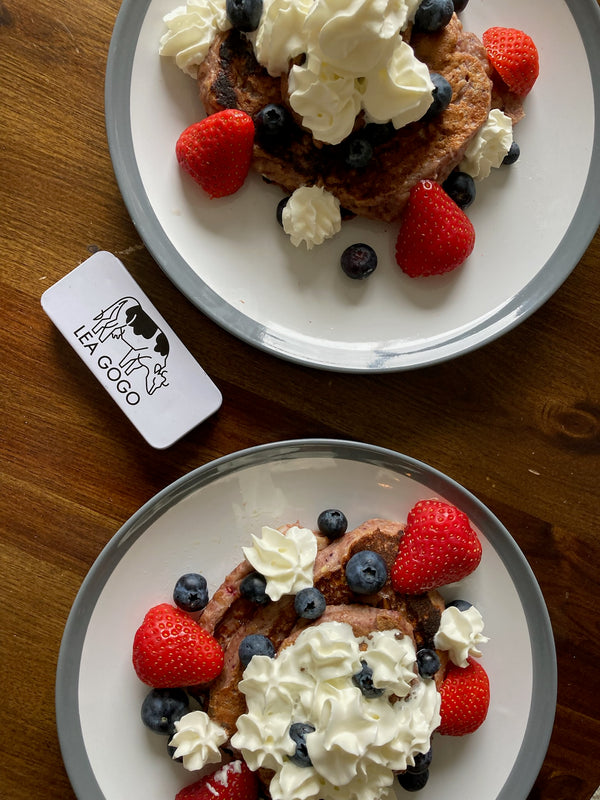Lea Gogo lactase tin, photographed by a customer
