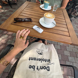 Tote Bag - Don't be intolerant
