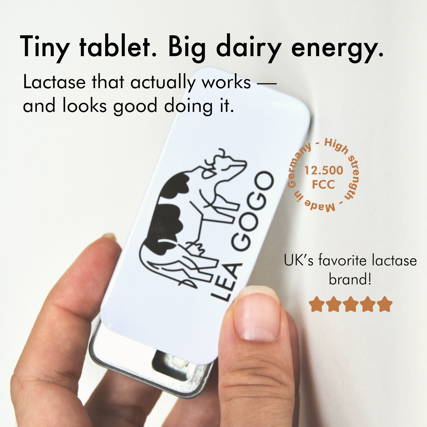 Suplemento de lactasa 40 comprimidos